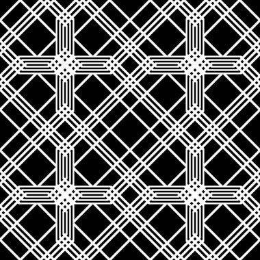 Sorunsuz tek renkli ızgara desen tasarım