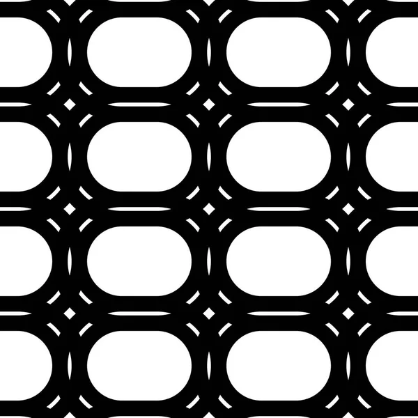 Design seamless monochrome grid pattern — Stock Vector