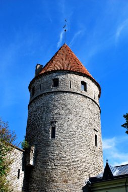 Tallinn, Estonya eski tarihi merkezi görünümü
