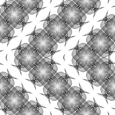 Sorunsuz tek renkli zikzak desen tasarım