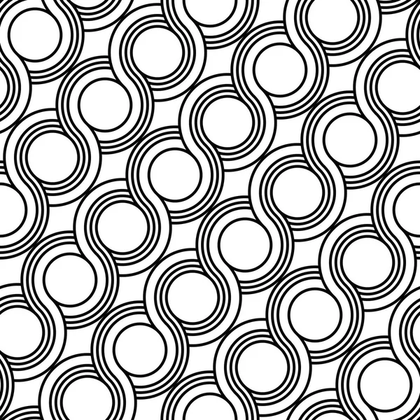 Diseño espiral inconsútil patrón retorcido — Archivo Imágenes Vectoriales