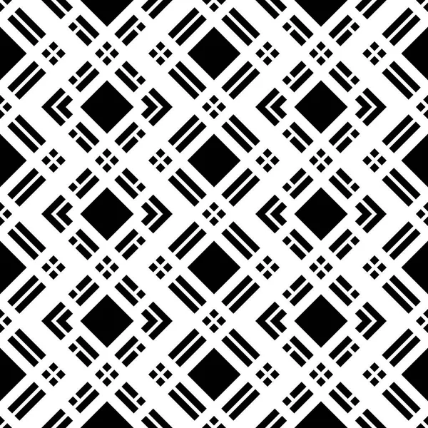 Design seamless monochrome grating pattern — Stock Vector