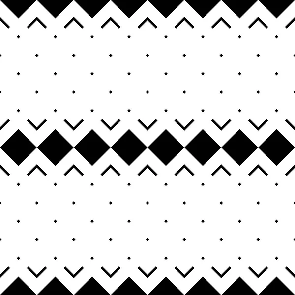 Conception sans couture motif zigzag monochrome — Image vectorielle