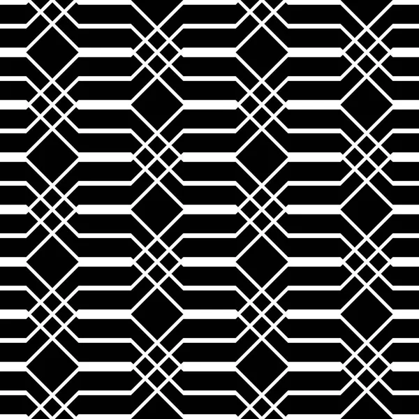 Design seamless monochrome grating pattern — Stock Vector