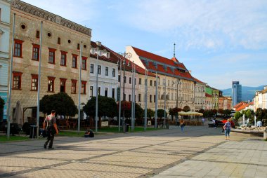 Banska Bystrica, Slovakya - Eylül 14,2018: tarihsel ce
