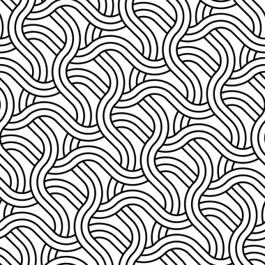 Sorunsuz tek renkli zikzak desen tasarım