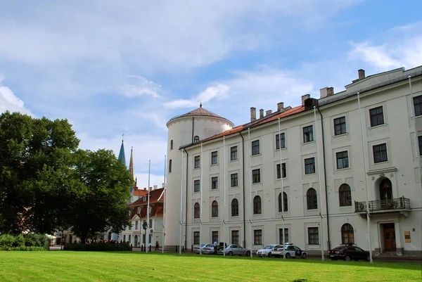 Riga, Letonya - 17 Temmuz 2012: Riga şatoda tarihsel — Stok fotoğraf