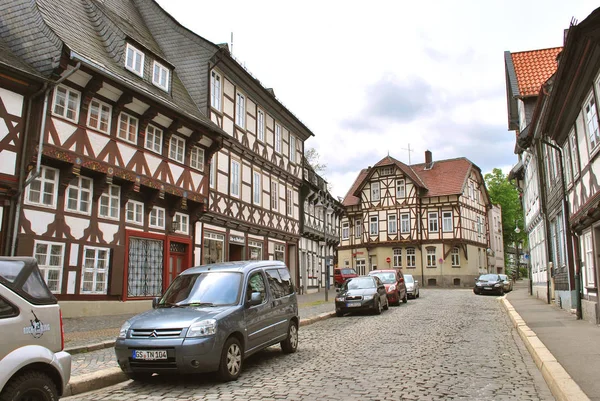 Goslar, Baja Sajonia, Alemania - 25 de mayo de 2013: La vista de los hi — Foto de Stock