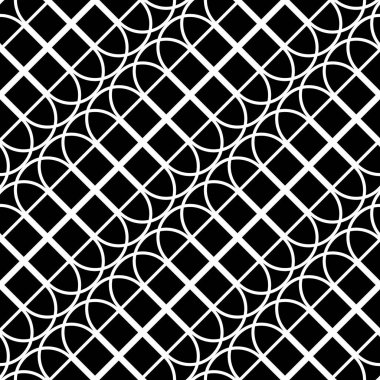 kesintisiz tek renkli geometrik desen tasarım