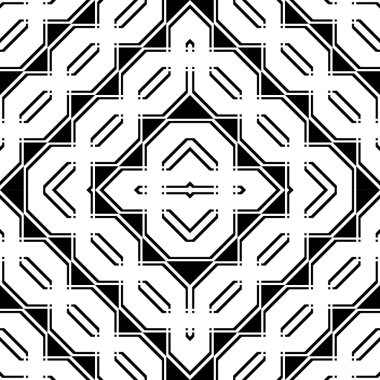 kesintisiz tek renkli geometrik desen tasarım