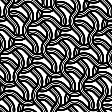 Sorunsuz tek renkli zikzak desen tasarım