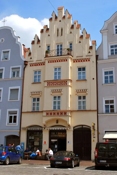 Landshut, Bavyera, Almanya - 04 Haziran 2014: Görünümünü HIST — Stok fotoğraf