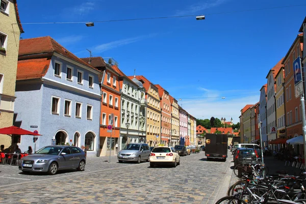 Ratisbona, Baviera, Alemania - 06 de junio 2014: La vista de la hi — Foto de Stock