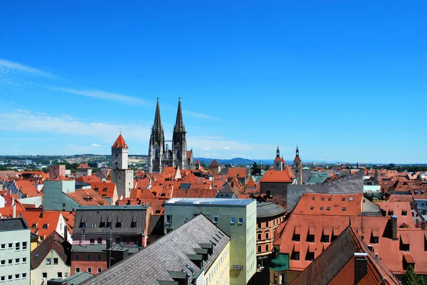 Regensburg, Beieren, Duitsland-06 juni 2014: de mening van de Hi — Stockfoto