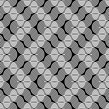 Sorunsuz tek renkli zikzak desen tasarım