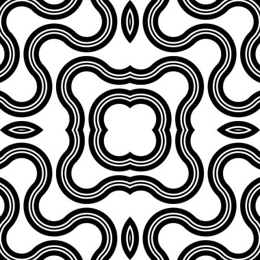 kesintisiz tek renkli dekoratif desen tasarım