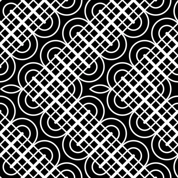 Design senza soluzione di continuità modello a zig-zag monocromatico — Vettoriale Stock