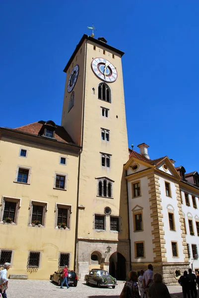 Regensburg, Beieren, Duitsland-06 juni, 2014: het historische CEN — Stockfoto