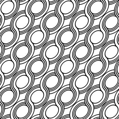 Sorunsuz sarmal bükülmüş desen tasarım