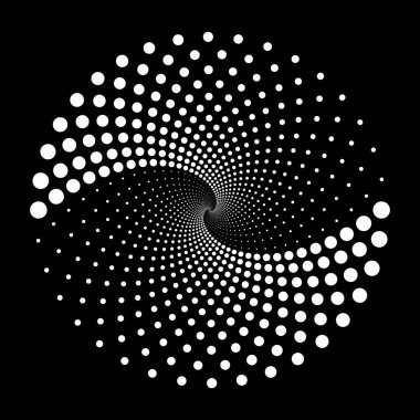 Tasarım sarmal noktalar zemin