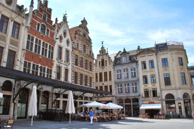 Leuven, Flaman Brabant, Belçika - 16 Temmuz 2018: The Main Marke