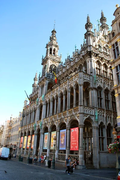 Bruselas, Bélgica - 14 de julio de 2018: La Grand Place de Bruselas —  Fotos de Stock