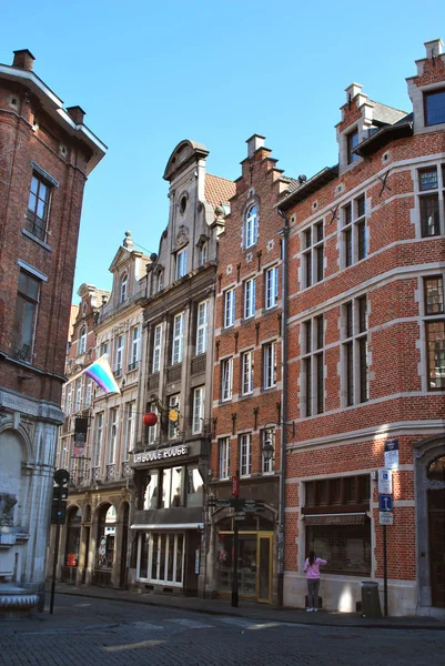 Brüksel, Belçika - 14 Temmuz 2018: Brus'un tarihi merkezi