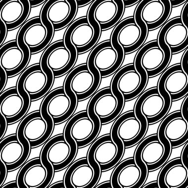 Sorunsuz sarmal bükülmüş desen tasarım