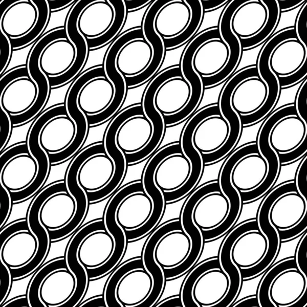 Design nahtlose spiralverdrehte Muster — Stockvektor