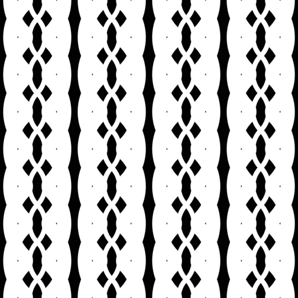 Design fără sudură model zigzag monocrom — Vector de stoc