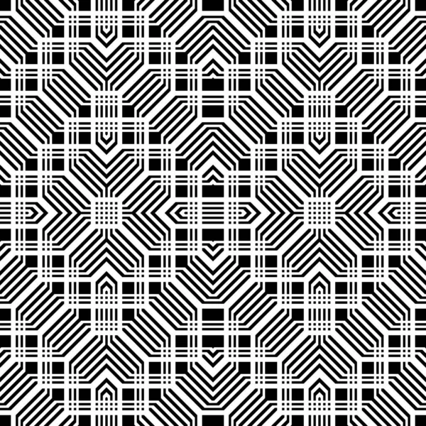 Design seamless monochrome grating pattern — Stock Vector