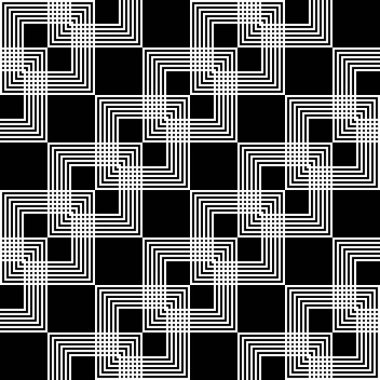 kesintisiz tek renkli geometrik desen tasarım