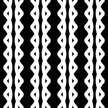 Sorunsuz tek renkli zikzak desen tasarım