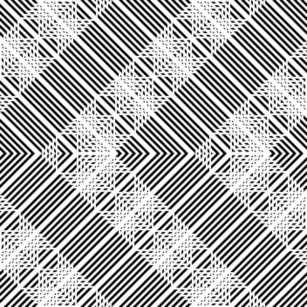 Design seamless monochrome grid pattern — Stock Vector