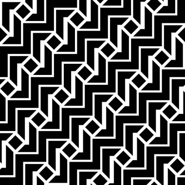 Sorunsuz tek renkli zikzak desen tasarım