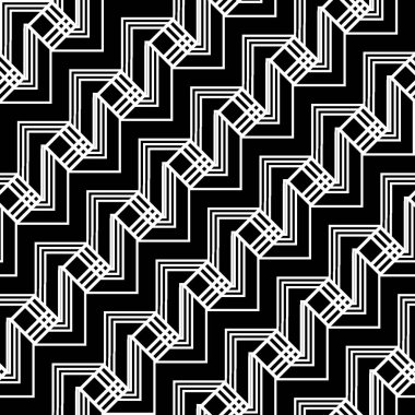 Sorunsuz tek renkli zikzak desen tasarım