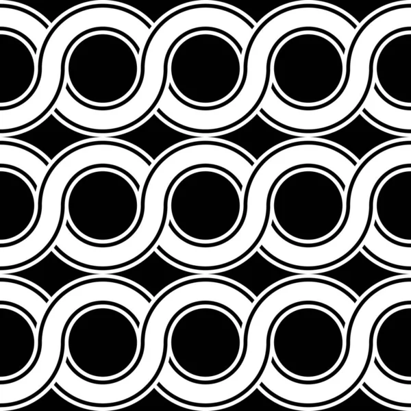 Conception sans couture spirale motif torsadé — Image vectorielle