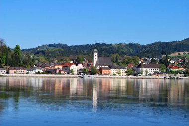 Grein, Yukarı Avusturya, Avusturya - 22 Nisan 2019: 