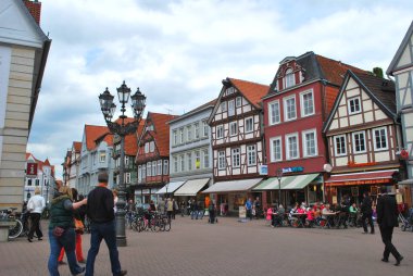 Celle, Lower Saxony, Almanya-10 Mayıs 2013: onun