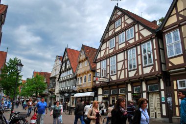 Celle, Lower Saxony, Almanya-10 Mayıs 2013: onun