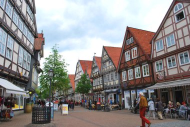 Celle, Lower Saxony, Almanya-10 Mayıs 2013: onun