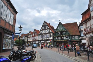 Celle, Lower Saxony, Almanya-10 Mayıs 2013: onun