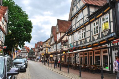 Celle, Lower Saxony, Almanya-10 Mayıs 2013: onun