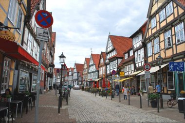 Celle, Lower Saxony, Almanya-10 Mayıs 2013: onun