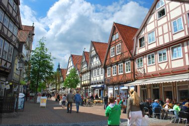 Celle, Lower Saxony, Almanya-10 Mayıs 2013: onun