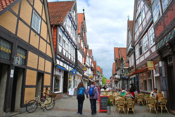 Celle, Baixa Saxônia, Alemanha - 10 de maio de 2013: A visão do seu — Fotografia de Stock