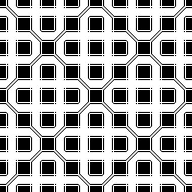 kesintisiz tek renkli geometrik desen tasarım