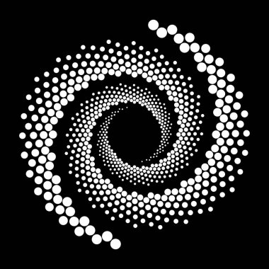 Tasarım sarmal noktalar zemin