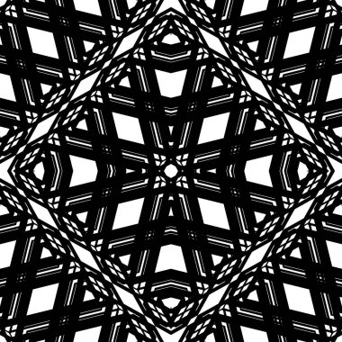 kesintisiz tek renkli geometrik desen tasarım