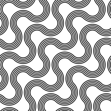 Sorunsuz tek renkli zikzak desen tasarım